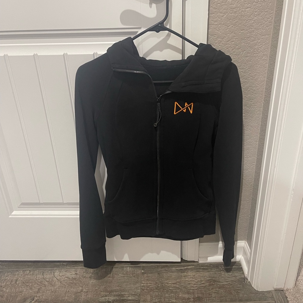 Black Lululemon Zip-Up Hoodie